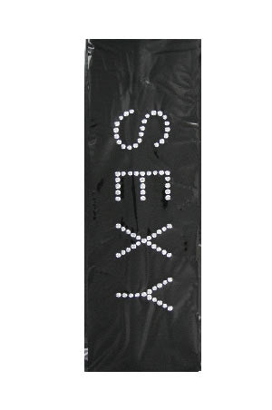 Head Band w/ Stone Sexy #4874 Black -dz