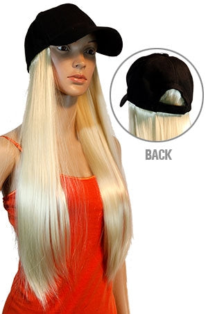 Magic Gold Cap With Hair #HHJ98891 BLACK/613 -pc