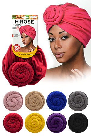 Magic Gold H-ROSE Turban #TUR99687 Asst - dz