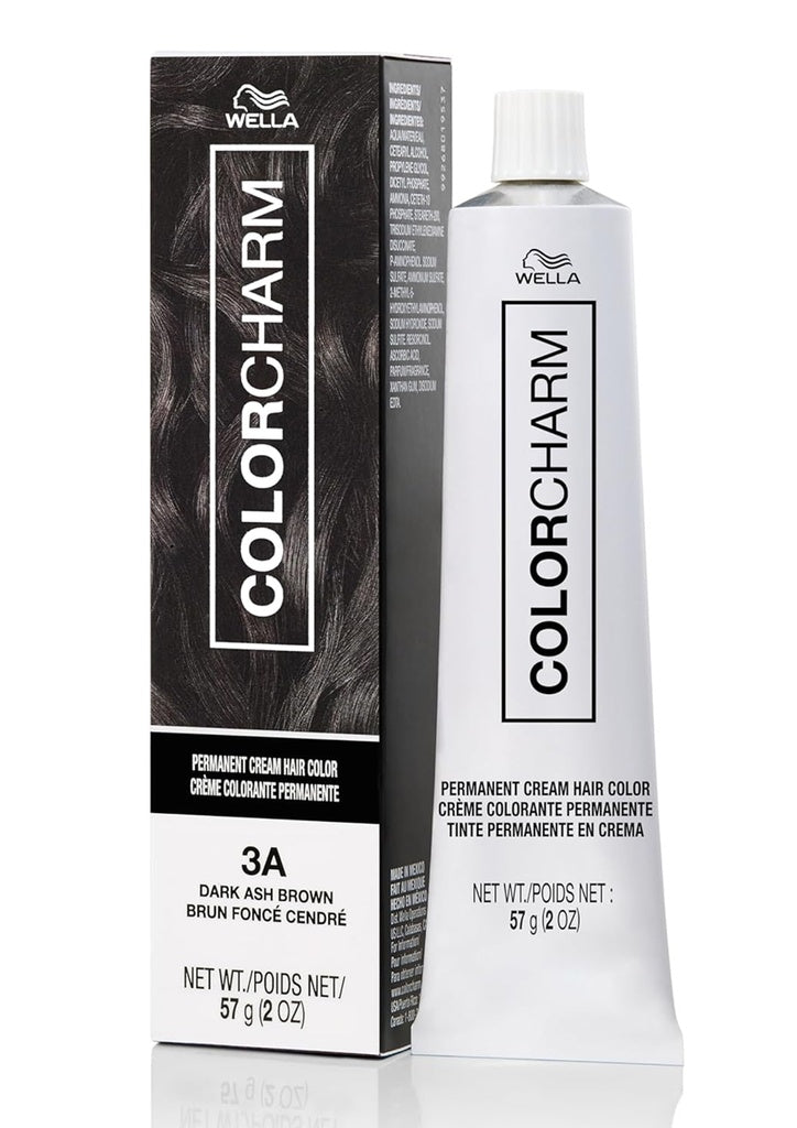 Wella Color Charm Cr������me Hair Color #3A (Dark Ash Brown) -pc