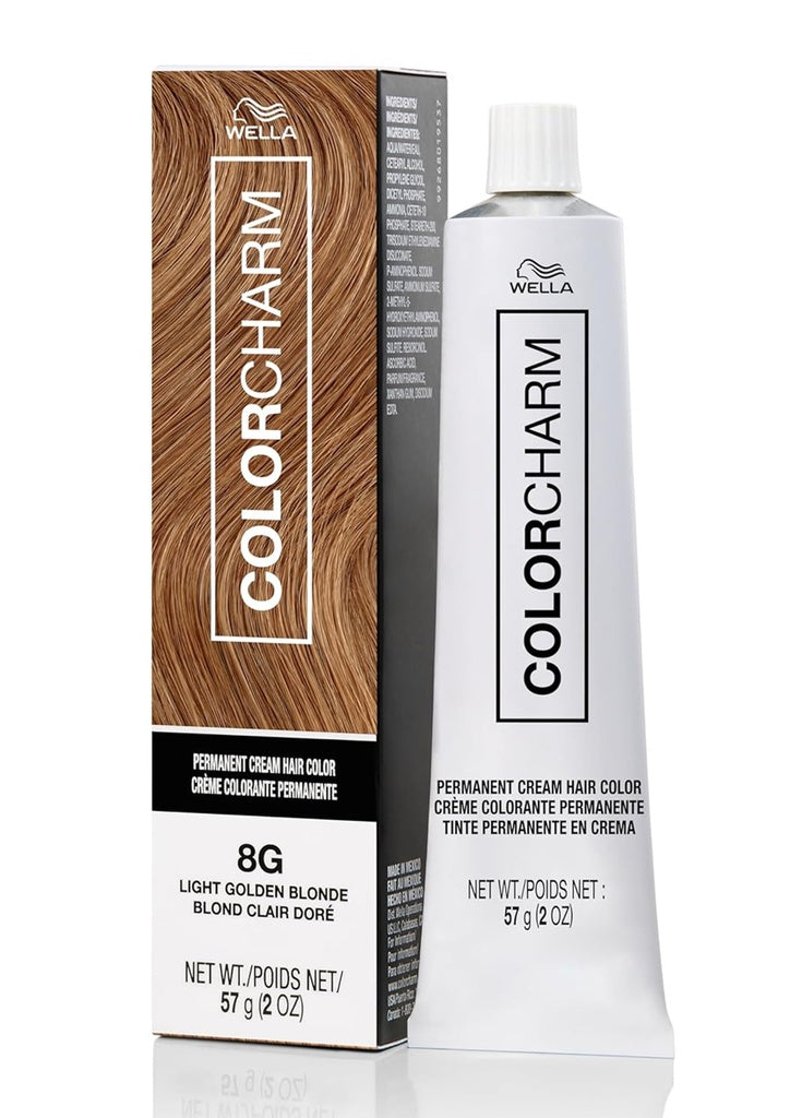 Wella Color Charm Cr������me Hair Color #8G (Light Golden Blonde) -pc