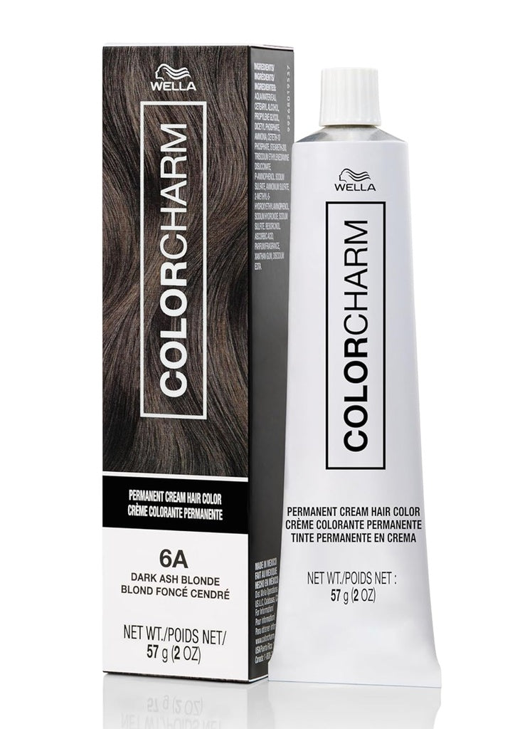 Wella Color Charm Cr������me Hair Color #6A (Dark Ash Blonde) -pc