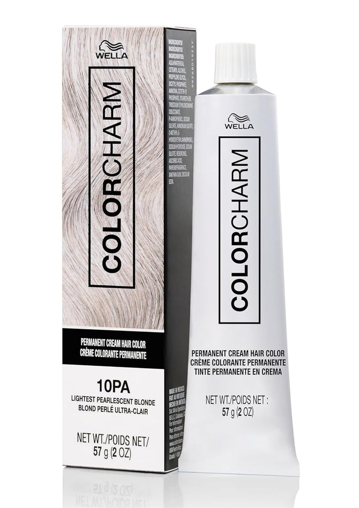 Wella Color Charm Cr������me Hair Color #10PA (Lightest Pearlescent Blonde) -pc