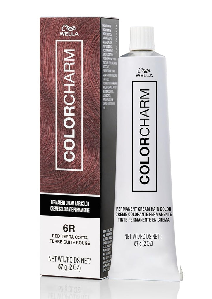 Wella Color Charm Cr������me Hair Color #6R (Red Terra Cotta) -pc