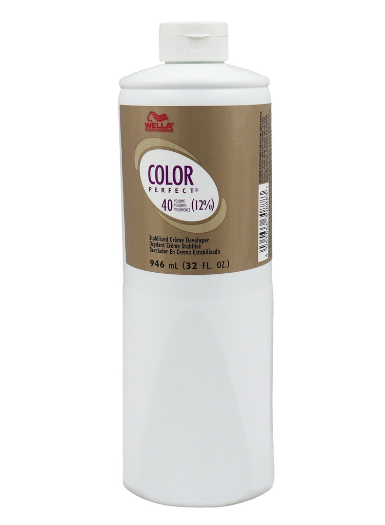 Wella Color Perfect 40V(12%) Stabilized Cr������me Developer (32 oz) #20