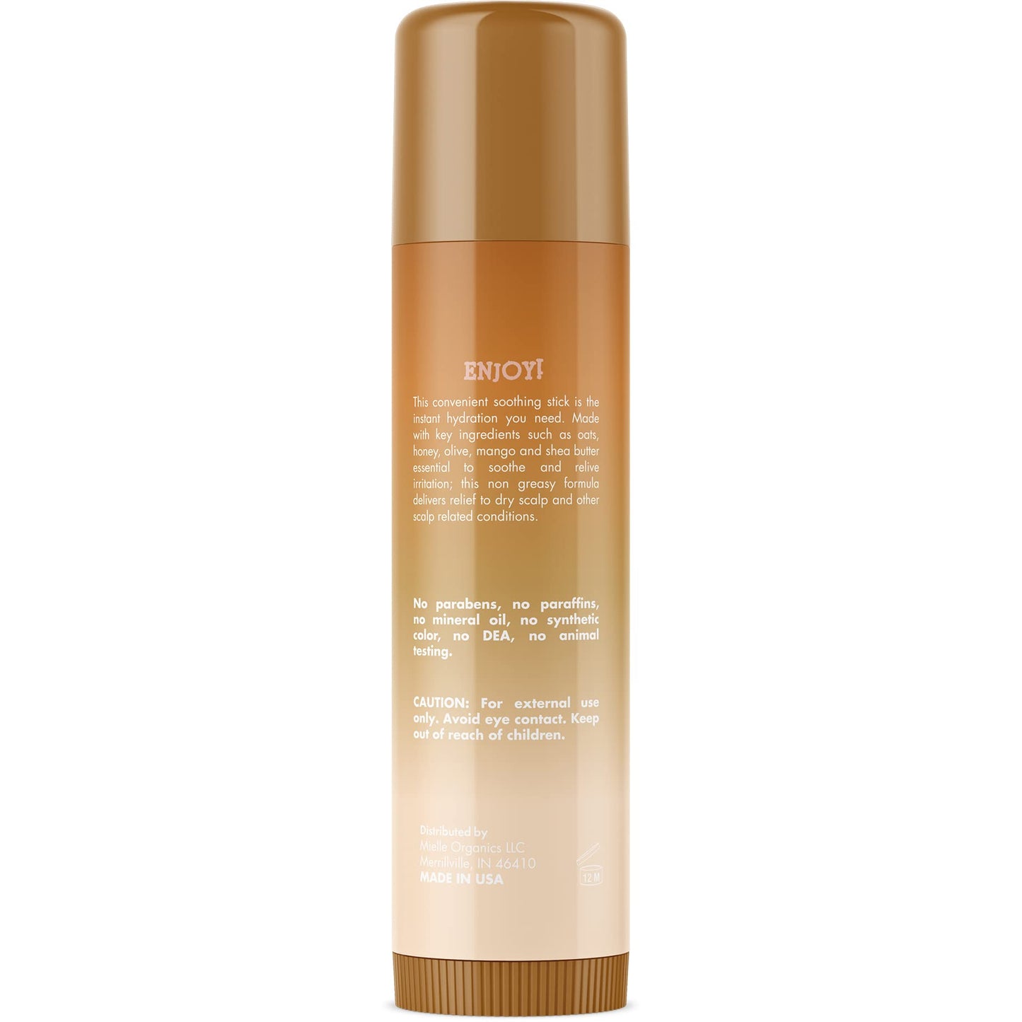 Dark Khaki Mielle Organics Oats & Honey Soothing Scalp Stick