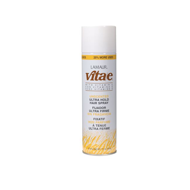 Light Gray Piidea Vita-E Unscented Hairspray