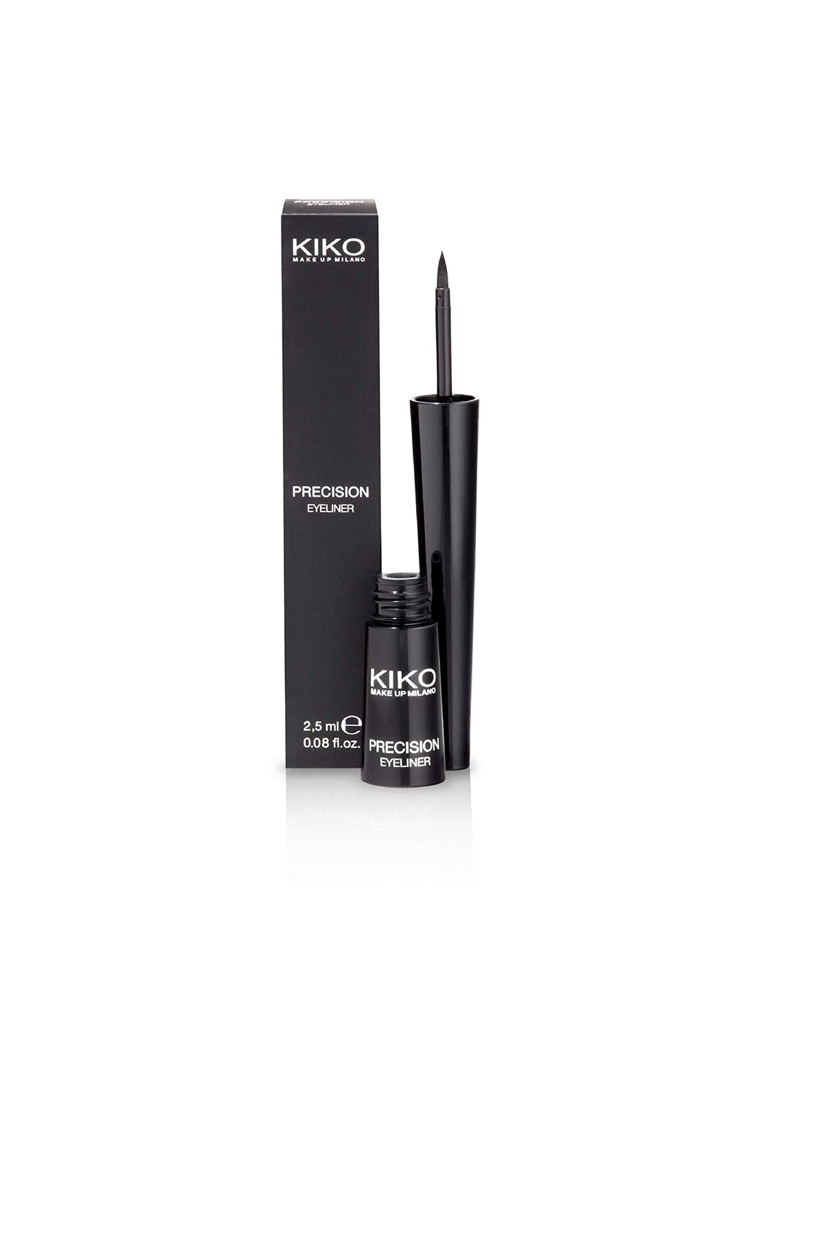 White Smoke Kiko Milano Precision Eyeliner with Felt Applicator