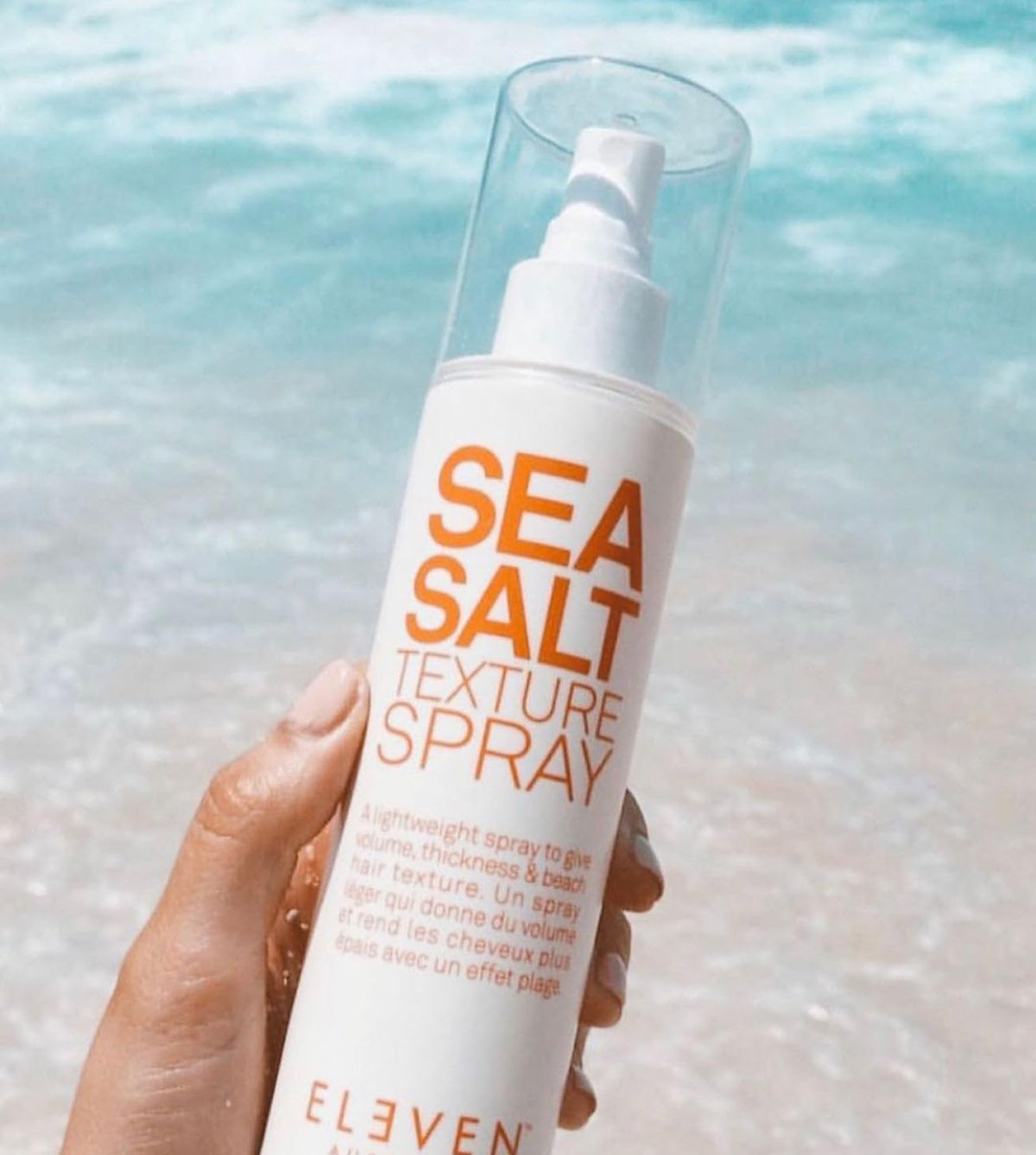Gray ELEVEN AUSTRALIA Sea Salt Texture Spray for Volume