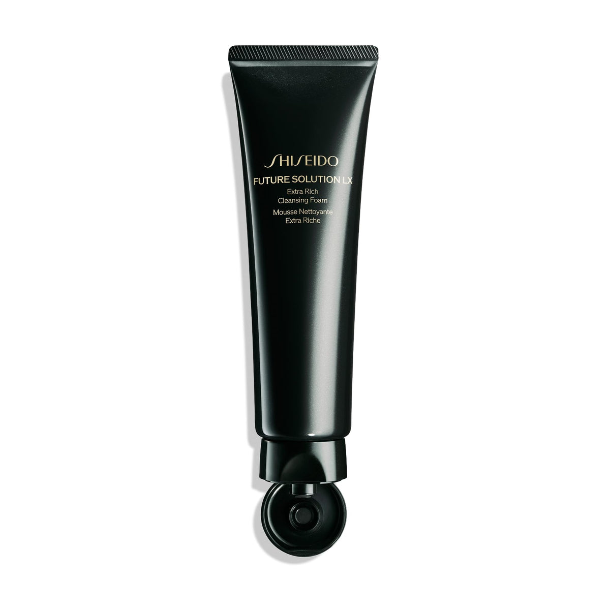 White Smoke Shiseido Future Solution LX Extra Rich Cleansing Foam - 125 mL - Rich Foaming Cleanser for Smooth and Vibrant Skin - Non-Comedogenic - All Skin Types