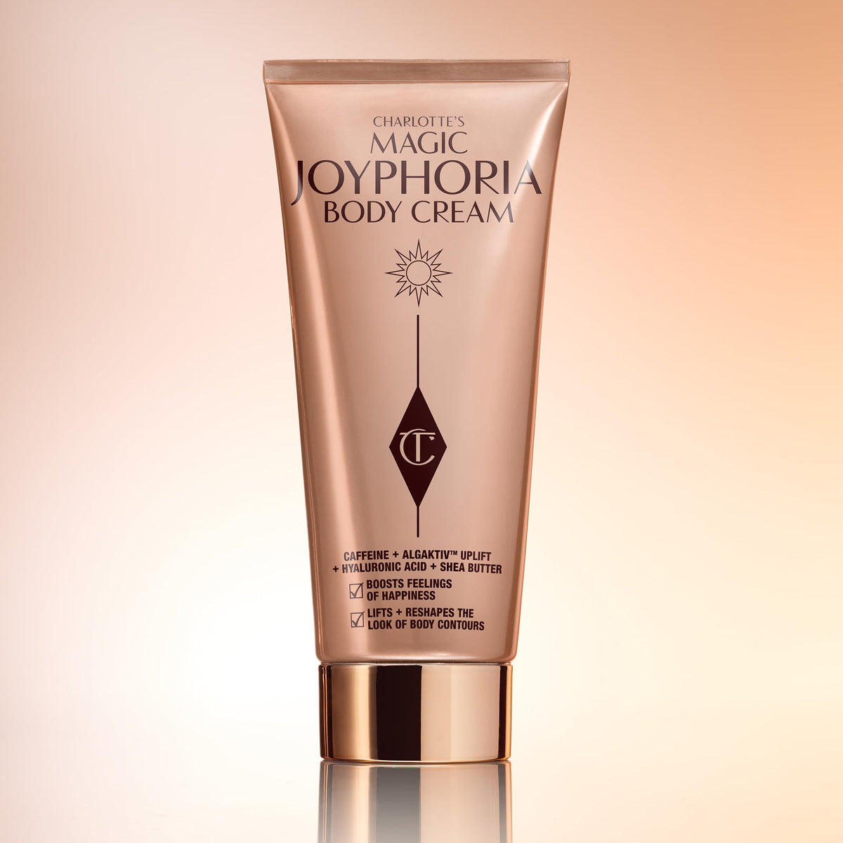 Antique White Charlotte Tilbury Magic Joyphoria Body Cream - Floral & Vanilla Scent