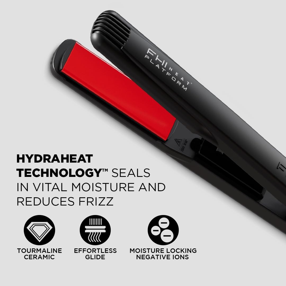 Lavender FHI Heat Platform Pro Styling Tourmaline Hair Straightener 1 & 1/4"