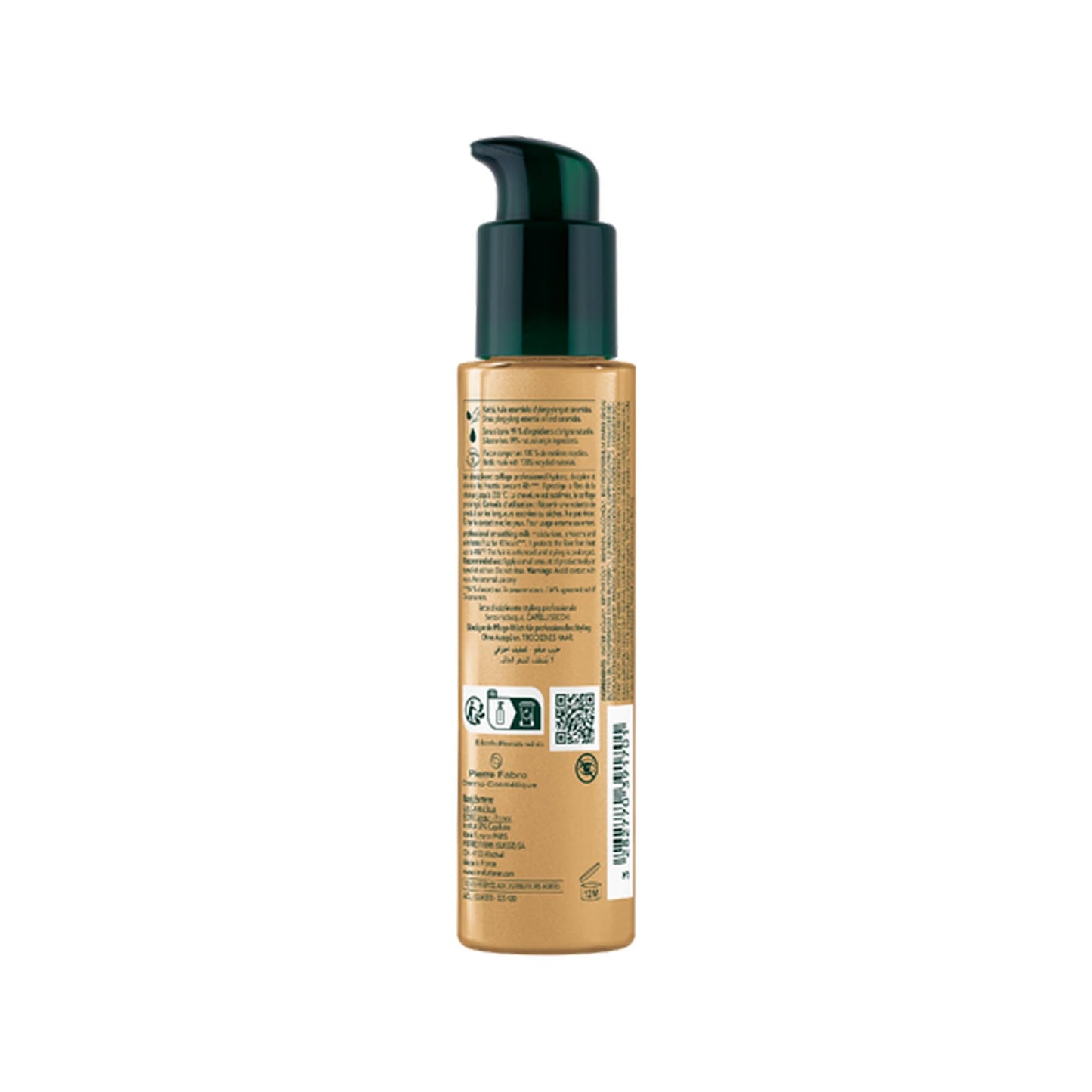 Dark Khaki René Furterer Sublime Karité Professional Smoothing Milk - Shea butter, Ylang-Ylang Essential Oil & Ceramides 3.3 fl oz.