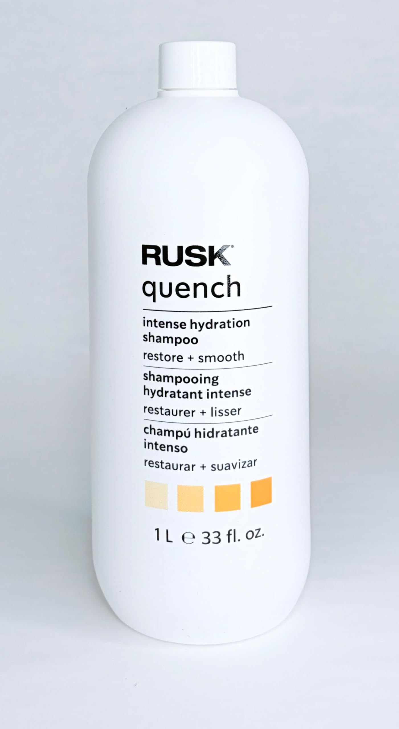 White Smoke RUSK Quench Intense Hydration Shampoo 33 oz.