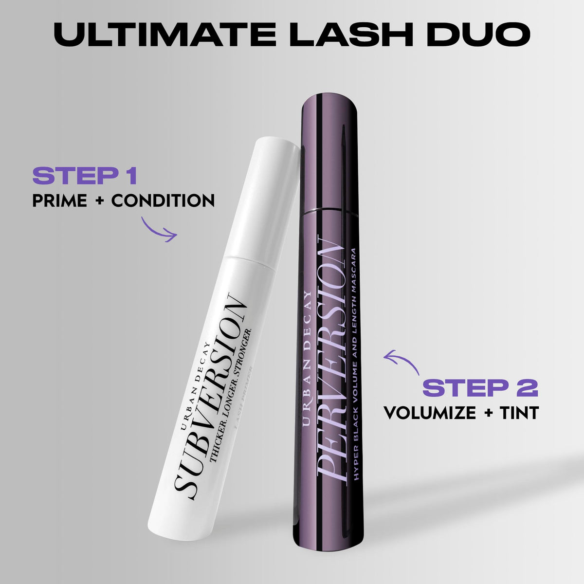 Lavender Urban Decay Perversion Waterproof Mascara - Lash Volume + Length