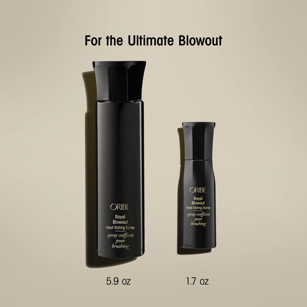 Gray Oribe Royal Blowout Heat Styling Spray - For Smooth, Sleek Blowouts - 5.9oz