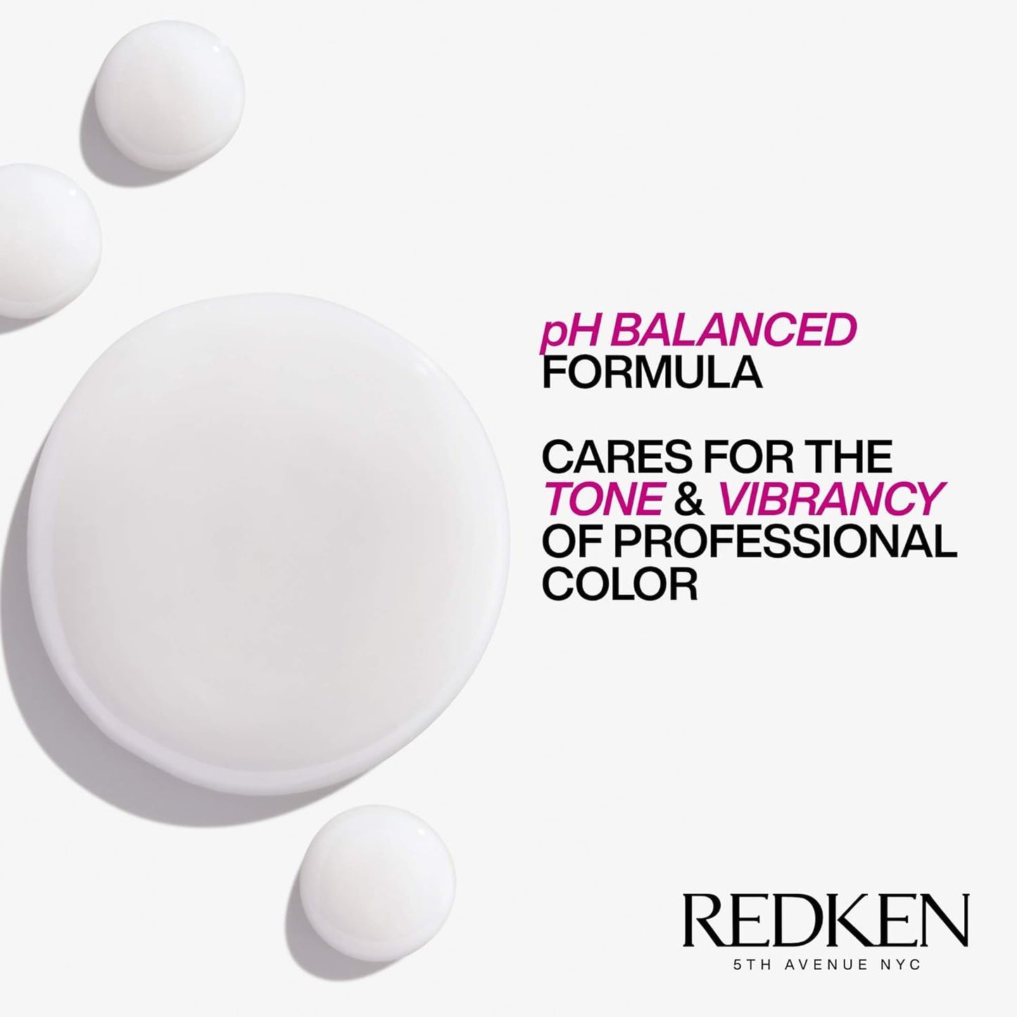 White Smoke Redken Color Extend Magnetics Shampoo | For Color-Treated Hair | Gently Cleanses & Protects Color | With Amino Acid | Sulfate-Free | 33.8 Fl Oz
