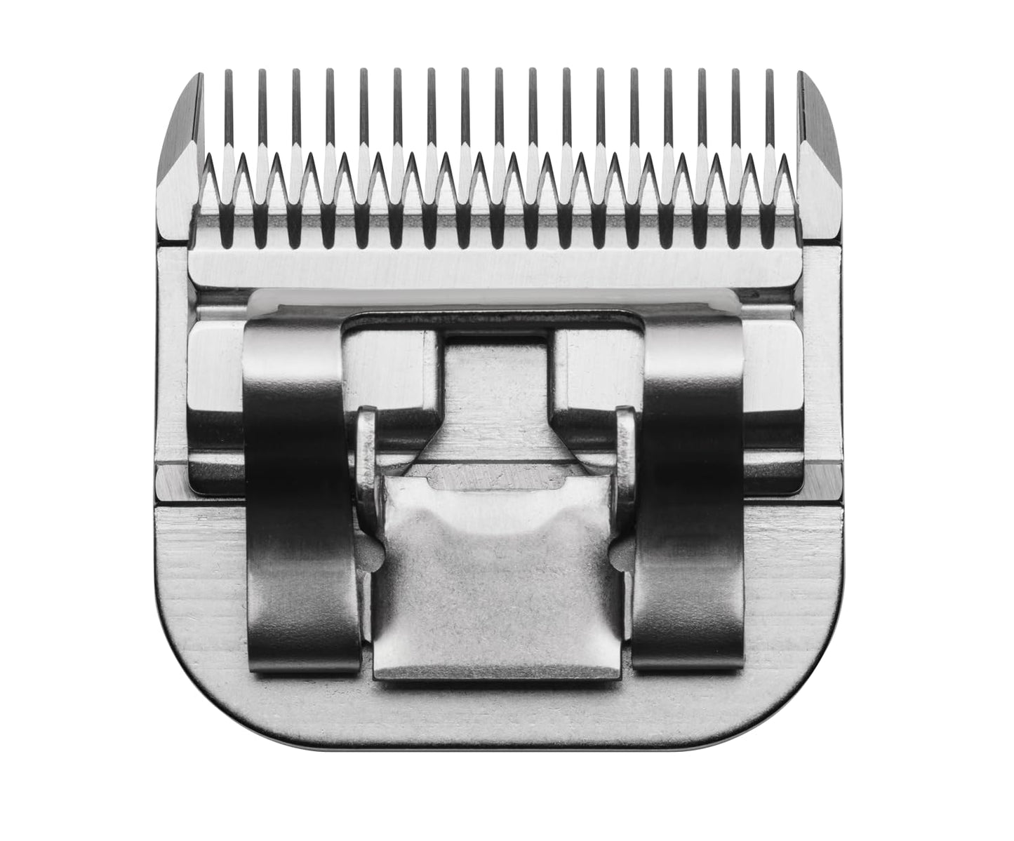 Gray Andis 72615 UltraEdge Detachable Blade Size 4FC – Carbon Steel Dog Clipper Blade, 3/8" Cut Length, Deep Tooth, Professional Grooming Performance