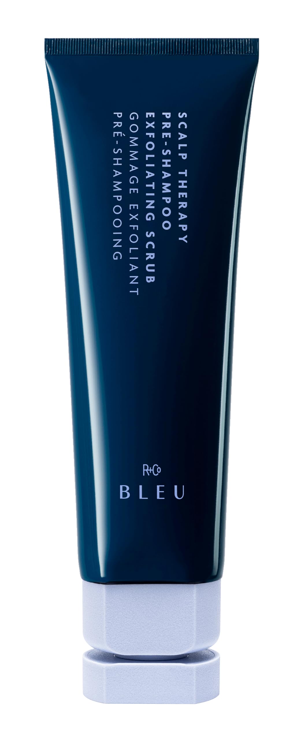 White Smoke R+Co BLEU SCALP THERAPY Pre-Shampoo Exfoliating Scrub, 4.2 oz