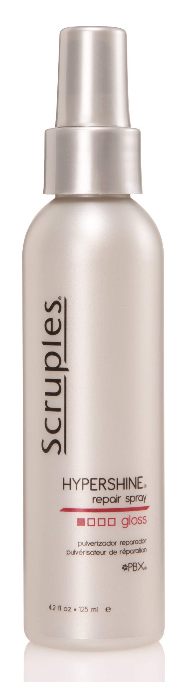 Gray Scruples Hypershine Repair Spray - Reparative Hair Gloss + Finishing Mist Infused With Argan Oil - Humidity Resistant + Smoothing Shine For All Hair Types (4.2 oz)