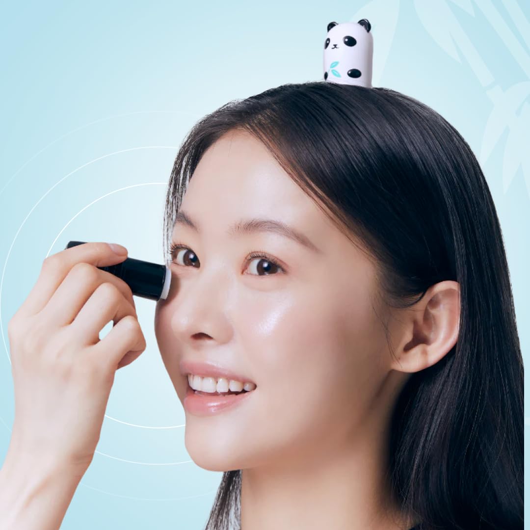 Pale Turquoise TONYMOLY Cooling Eye Cream Stick - Cooling, De-Puffing, Soothing Formula