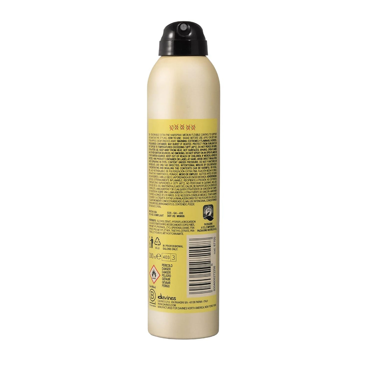 White Smoke Davines This Is A Perfecting Hairspray