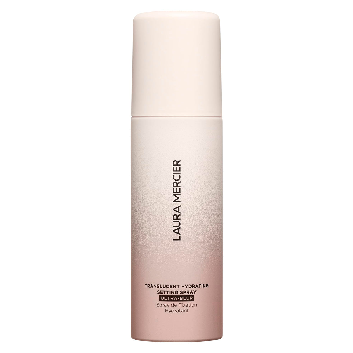 Misty Rose Laura Mercier Translucent Hydrating Setting Spray Ultra-Blur, Micro-Fine Blurring Face Mist, 24HR Shine Control, Natural Finish, Smudge & Transfer-Proof, Infused with Hyaluronic Acid + Niacinamide