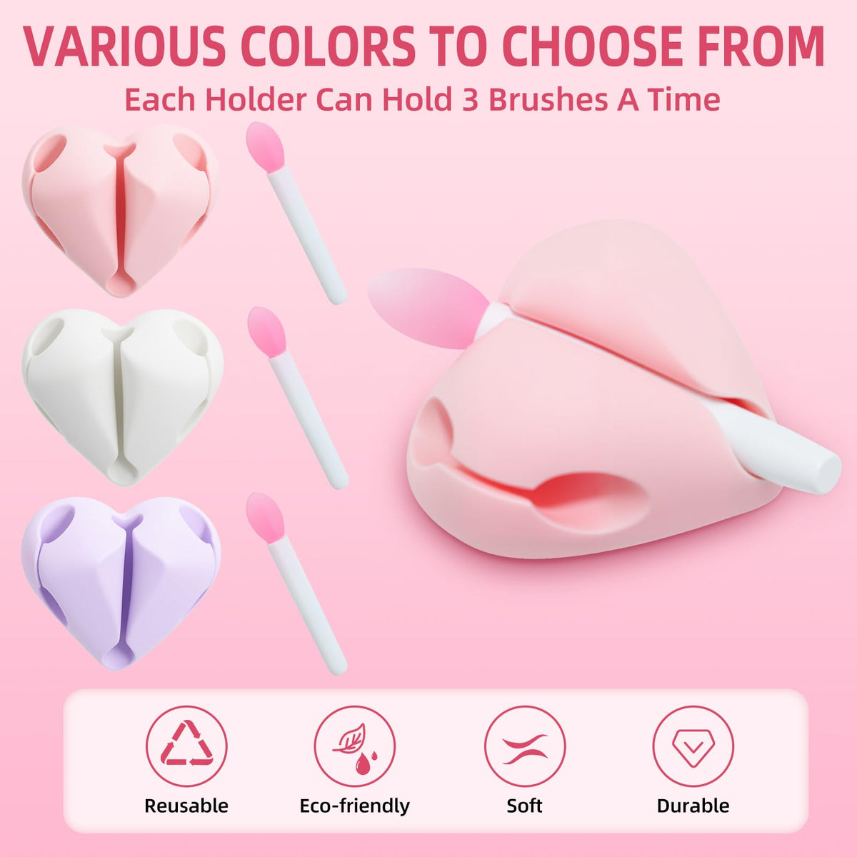 Misty Rose KEUYE Spatula Holder Compatible with Laneige Lip Mask,Holers&Spatulas