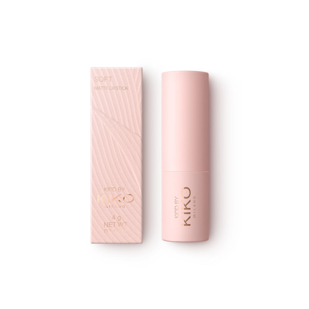Bisque KIKO Milano Kind by KIKO Soft Matte Lipstick, 01 Woodland