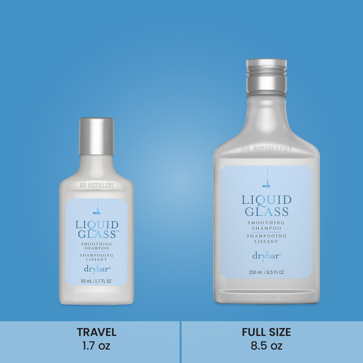 Steel Blue Drybar Liquid Glass Smoothing Shampoo, 1.7 oz