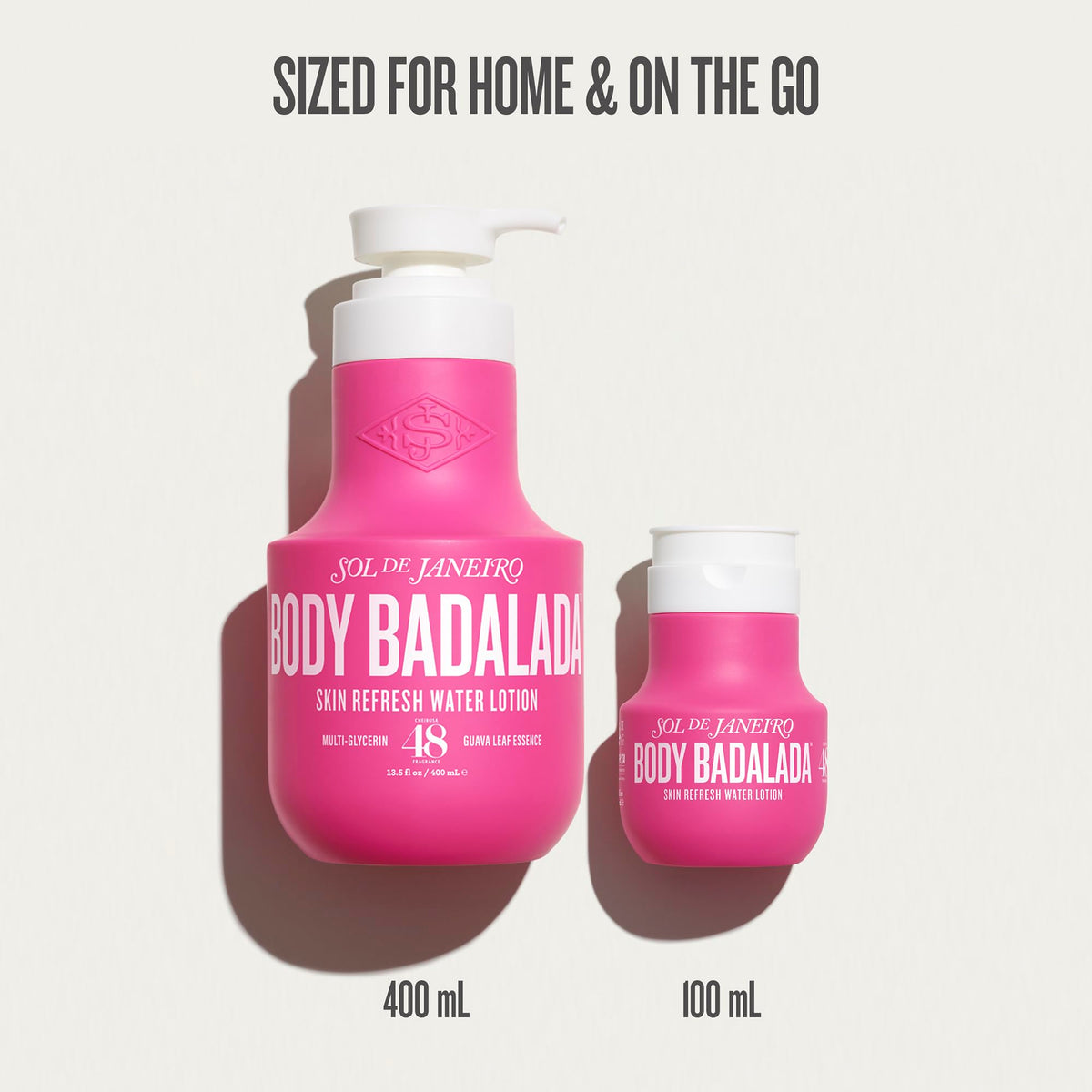 Lavender Sol de Janeiro Body Badalada Skin Refresh Water Lotion & Cheirosa 48 Mist