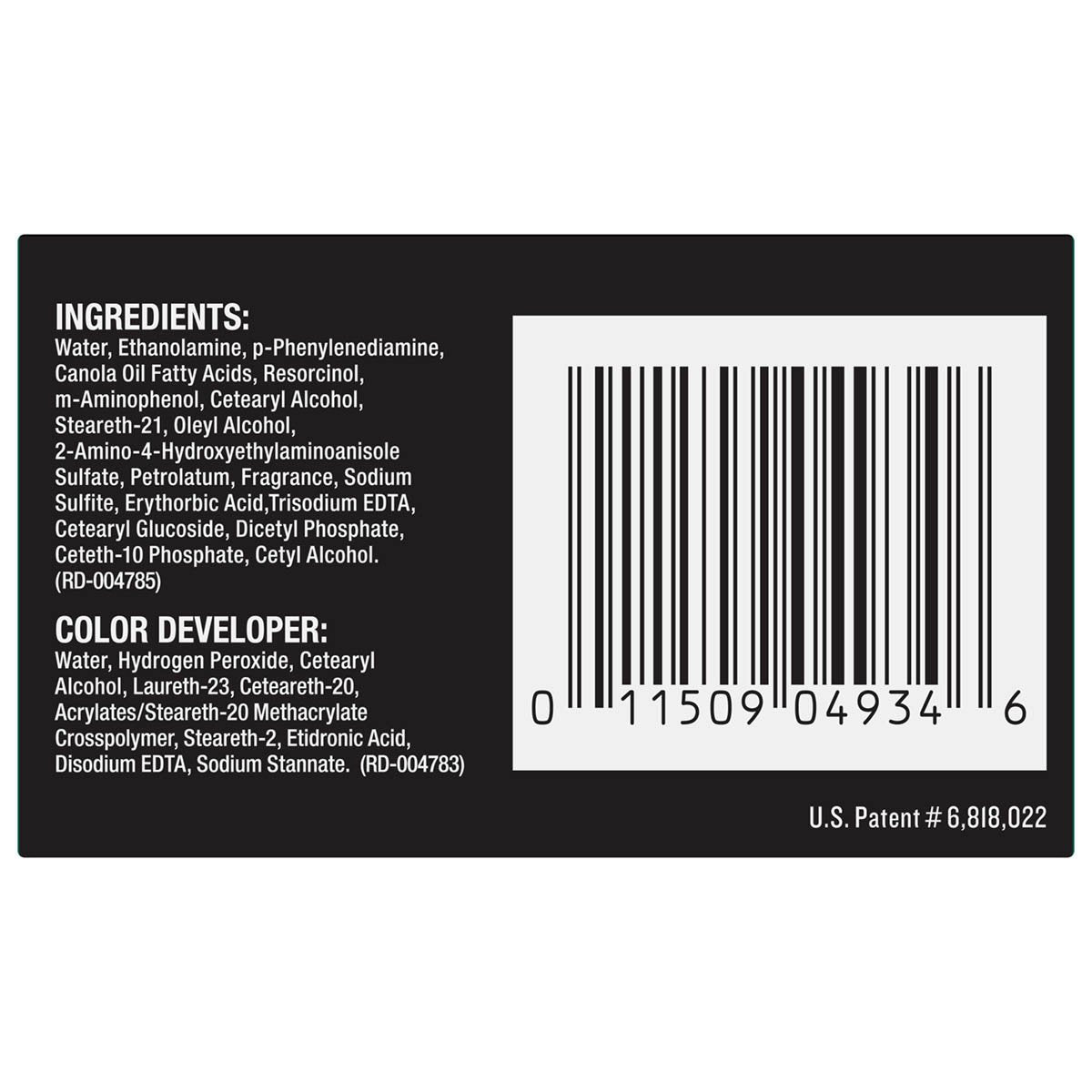 Black Just For Men Original Formula Men's Hair Color, Dark Brown