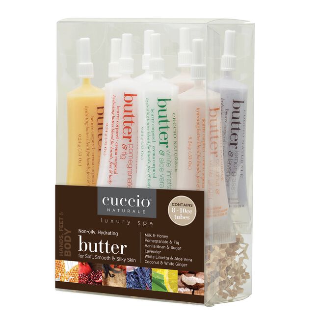 Light Gray Cuccio Cina Pro Star Pro Cuccio Naturale Butter Blend Flavors 8-Count