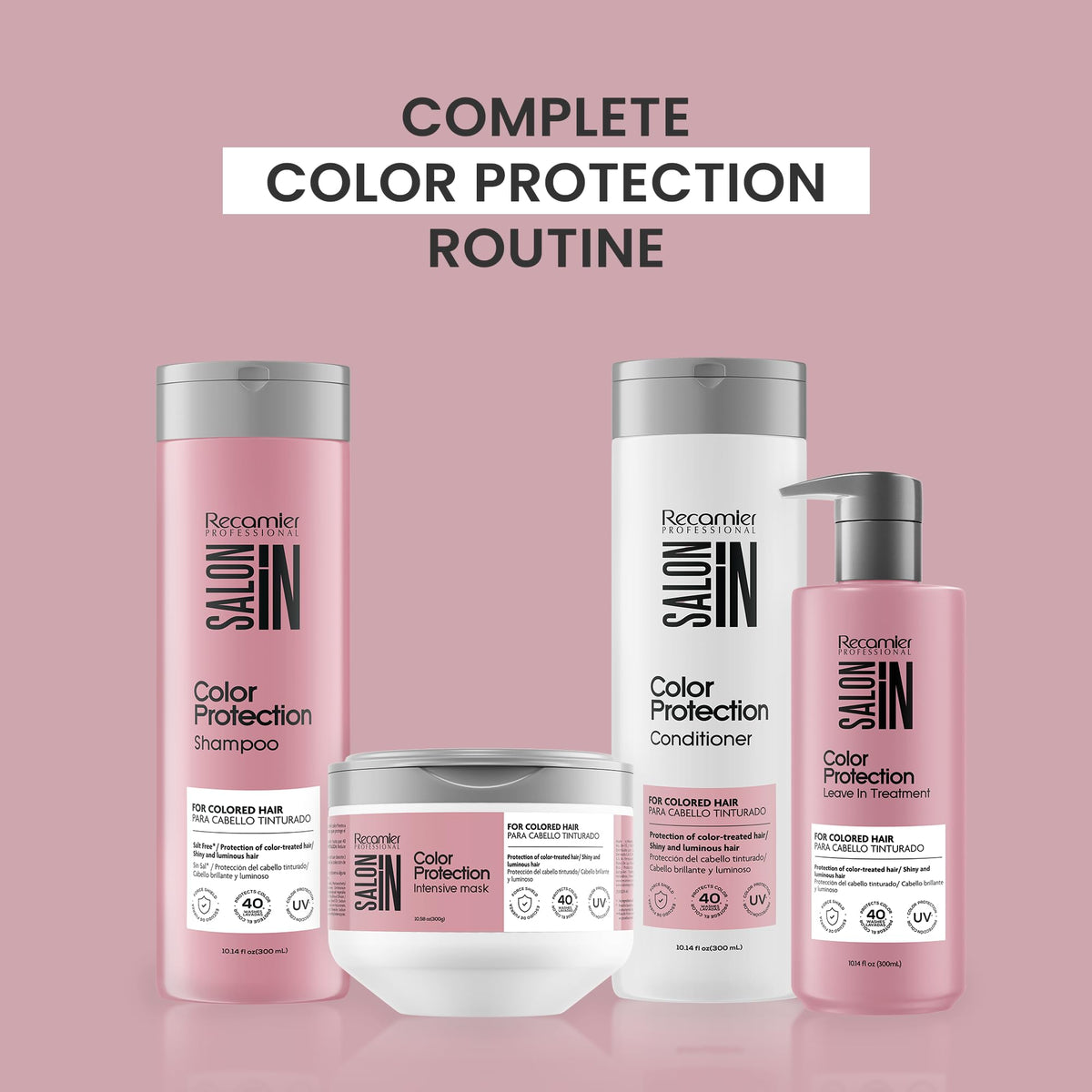 Dark Gray Salon In Color Protection Conditioner for Color-Treated Hair, Color Care