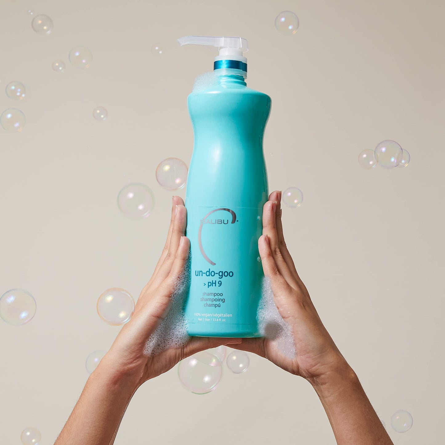 Gray Malibu C Un-Do-Goo Clarifying Shampoo - Removes Product Build Up and Resins from Hair - Shine Restoring, Sulfate-Free Cleanser (12 Packets)