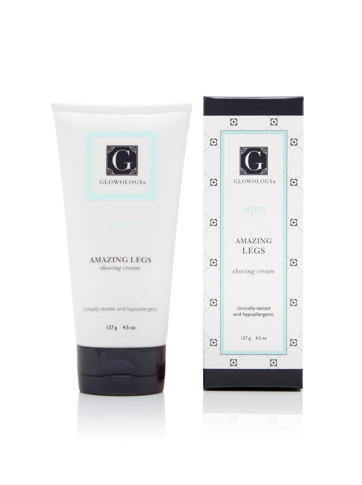 Lavender Noodle & Boo Glowology Amazing Legs Shaving Cream, 4.5 oz