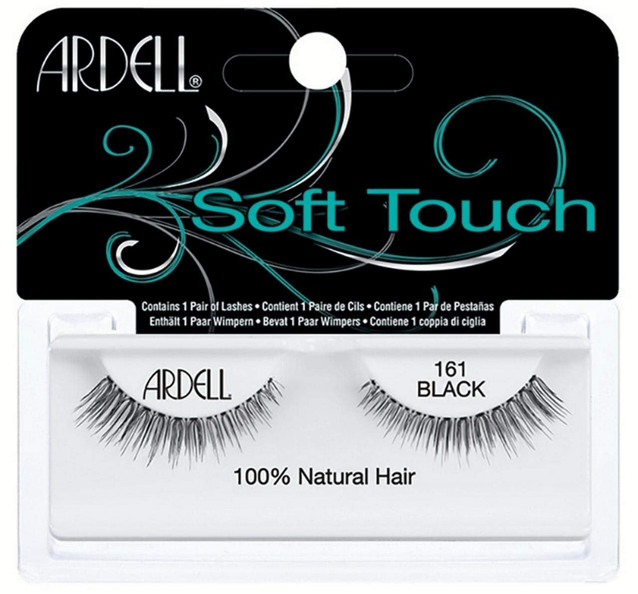 Black ARDELL SFT TOUCH LSH #161 1 PR