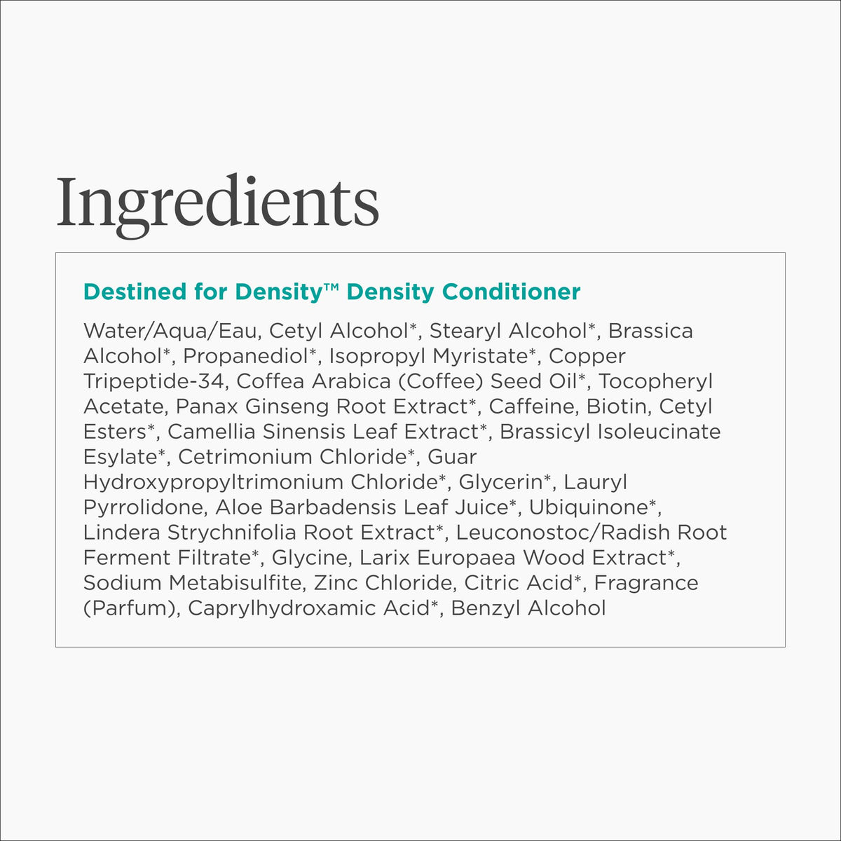 White Smoke Briogeo Destined for Density Caffeine + Biotin Peptide Density Conditioner