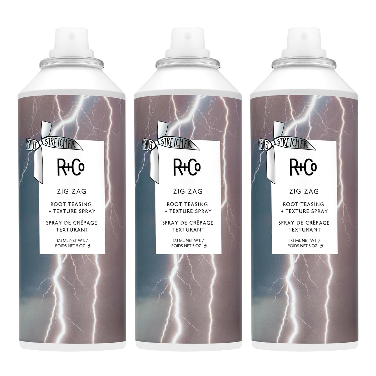 White Smoke R+Co ZIG ZAG Root Teasing + Texture Spray