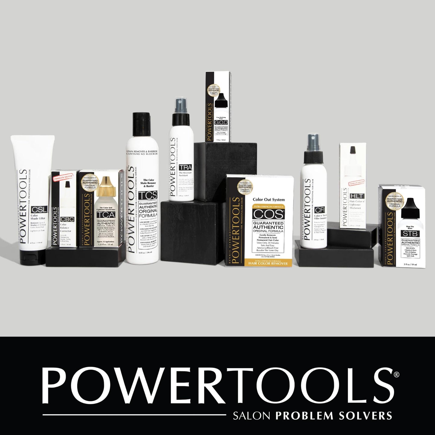 Light Gray POWERTOOLS Gray Oxidizing Drops - Covers Resistant Gray Hair, Adds Depth and Shine to Any Hair Color (1 Fl Oz, Liquid, Gray, Gray)