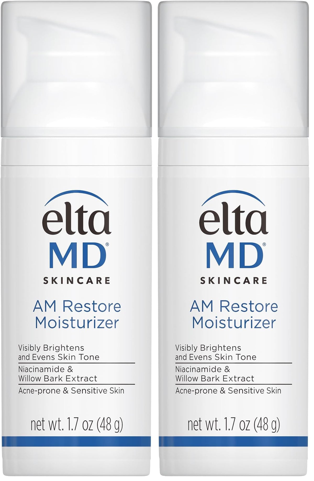 Lavender EltaMD AM Restore Daily Facial Moisturizer, Lightweight, 0.5 oz