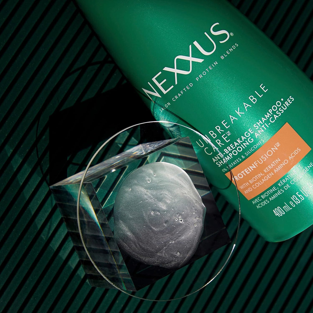 Black Nexxus Unbreakable Care Thickening Conditioner with Keratin, Collagen, Biotin for Fine and Thin Hair 13.5 oz (Pack of 2)