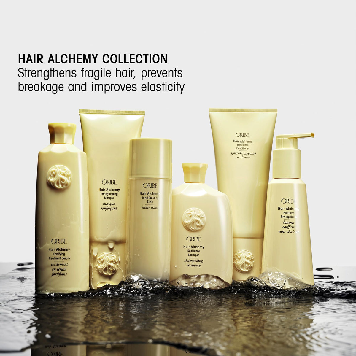 Lavender Oribe Hair Alchemy Strengthening Mask - Hydrates Fragile, Weak Hair - 5oz