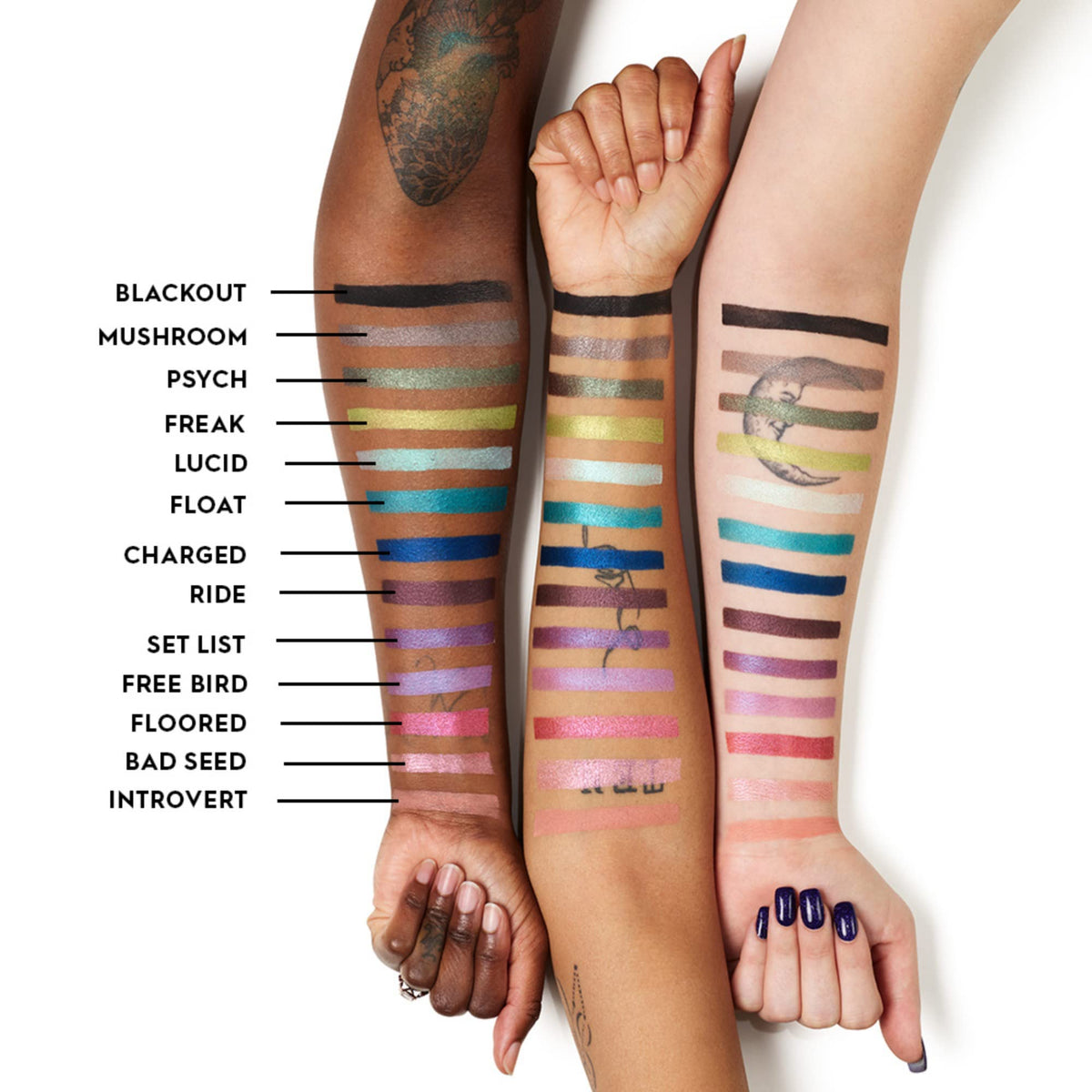 White Smoke URBAN DECAY 24/7 Eyeshadow - Peach Matte Shadow (Introvert)