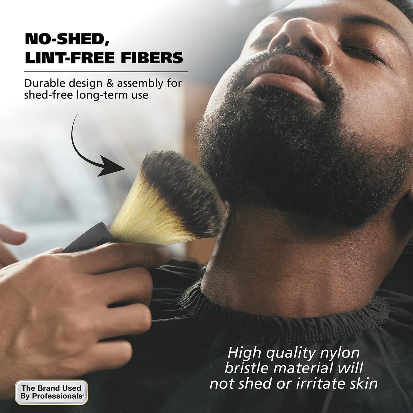 Dark Slate Gray Wahl Clipper Neck Duster Brush for Removing Excess Hair During Hair Cutting, Beard Trimming, and Shaving at Home - 3512