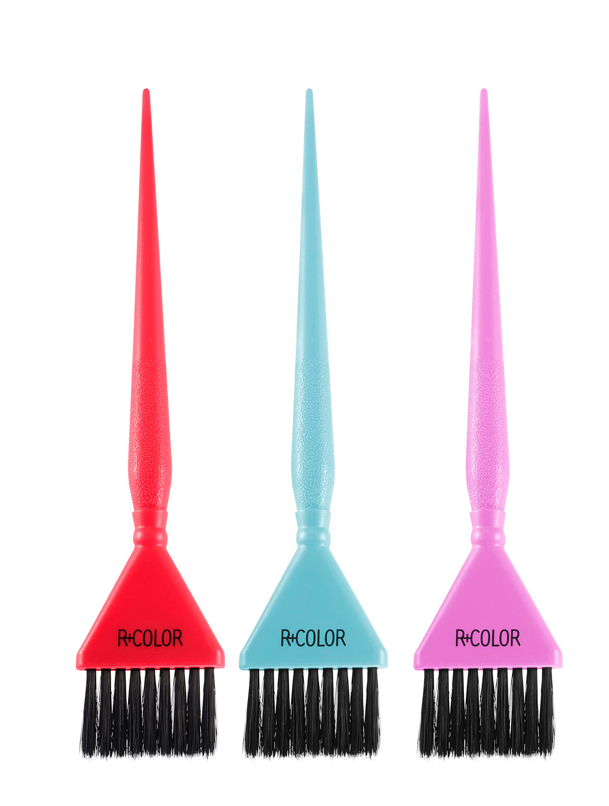 White Smoke R+Co Precision Hair Color Brush Set