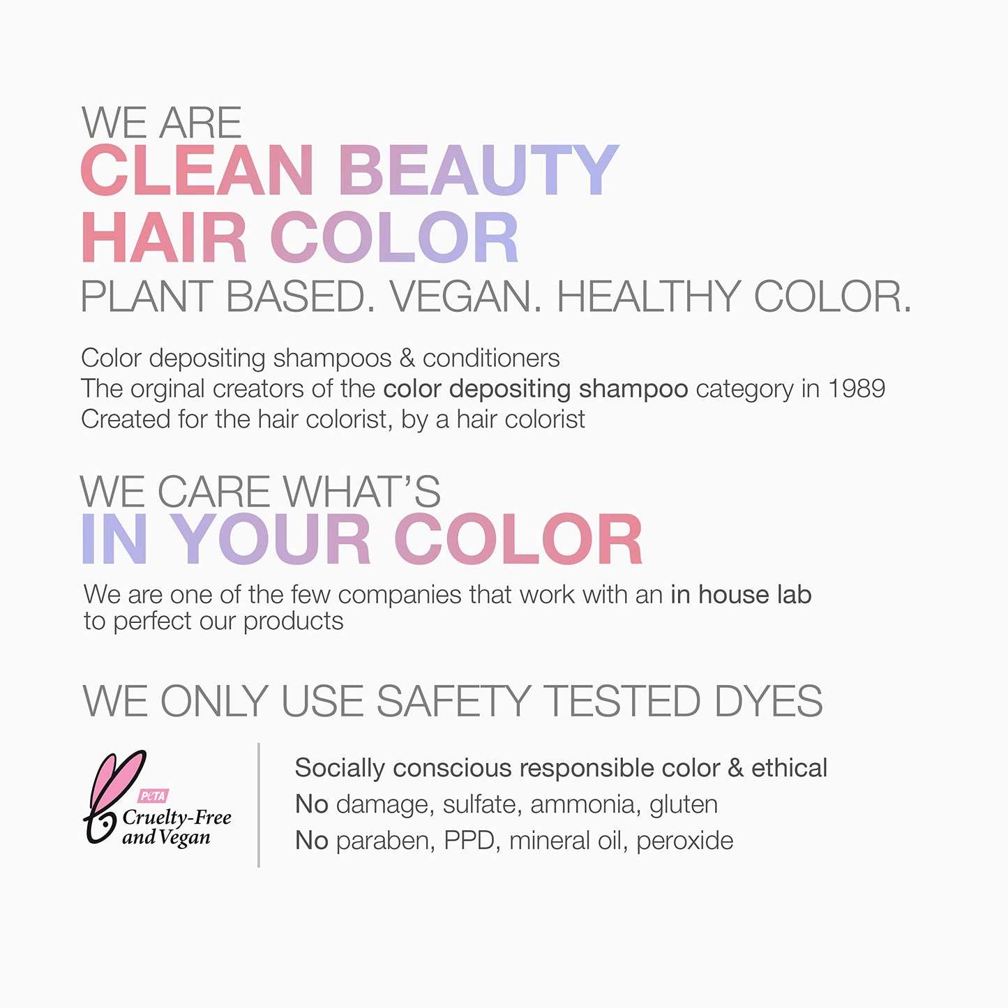 White Smoke Celeb Luxury Colorwash Color Depositing Conditioner - Color Refresher , Vegan Hair Dye Mask, Bondfix Bond Rebuilder, Gem Lites Star Sapphire