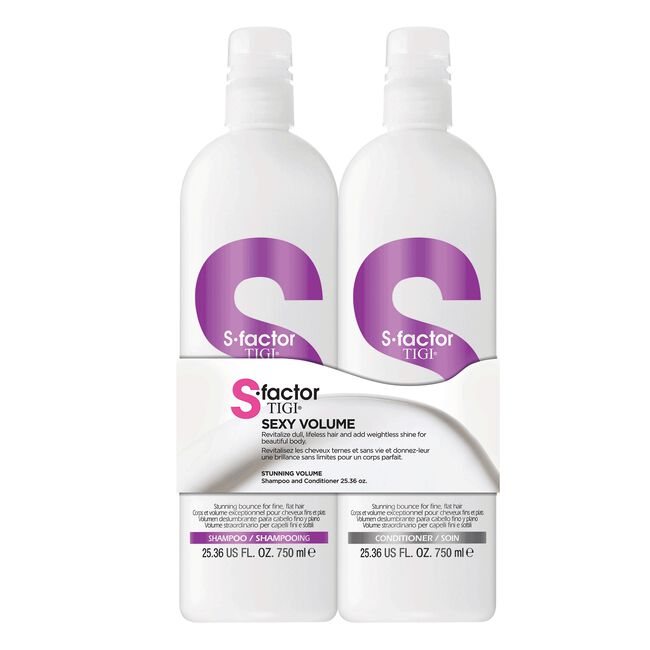 White Smoke TIGI S-Factor Sexy Volume Duo