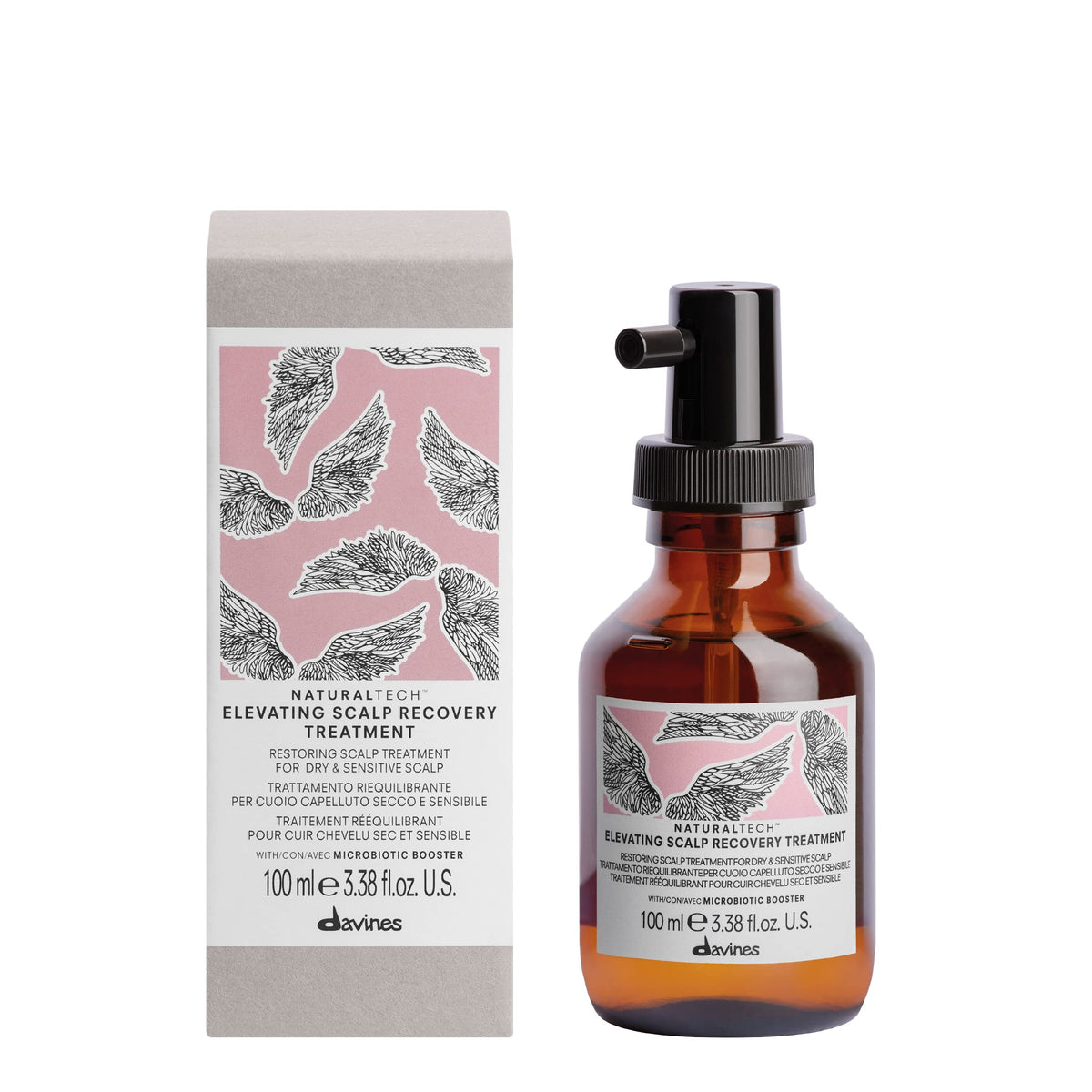 White Smoke Naturaltech Elevating Scalp Recovery Leave-on Treatment, immediate soothing