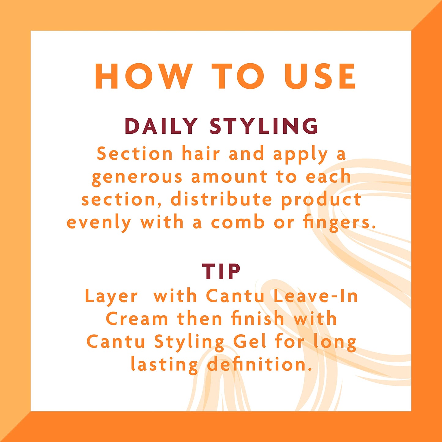 White Smoke Moisture Retention Styling Gel With Flaxseed and Olive Oil - Flexible Hold by Cantu for Unisex - 18.5 oz Gel